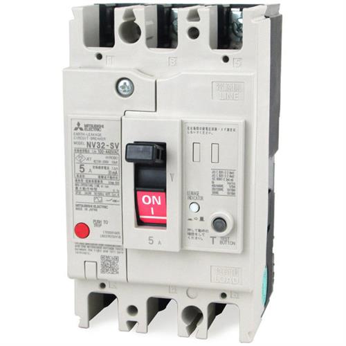 ELCB MITSUBISHI 3P 30A 30mA 5kA ( NV32-SV )